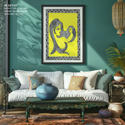 Naari Madhubani Painting