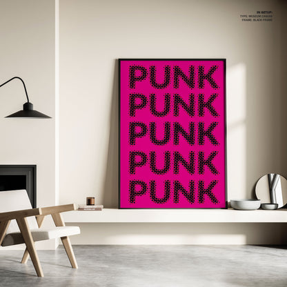 Pink Punk, Motivational Poster