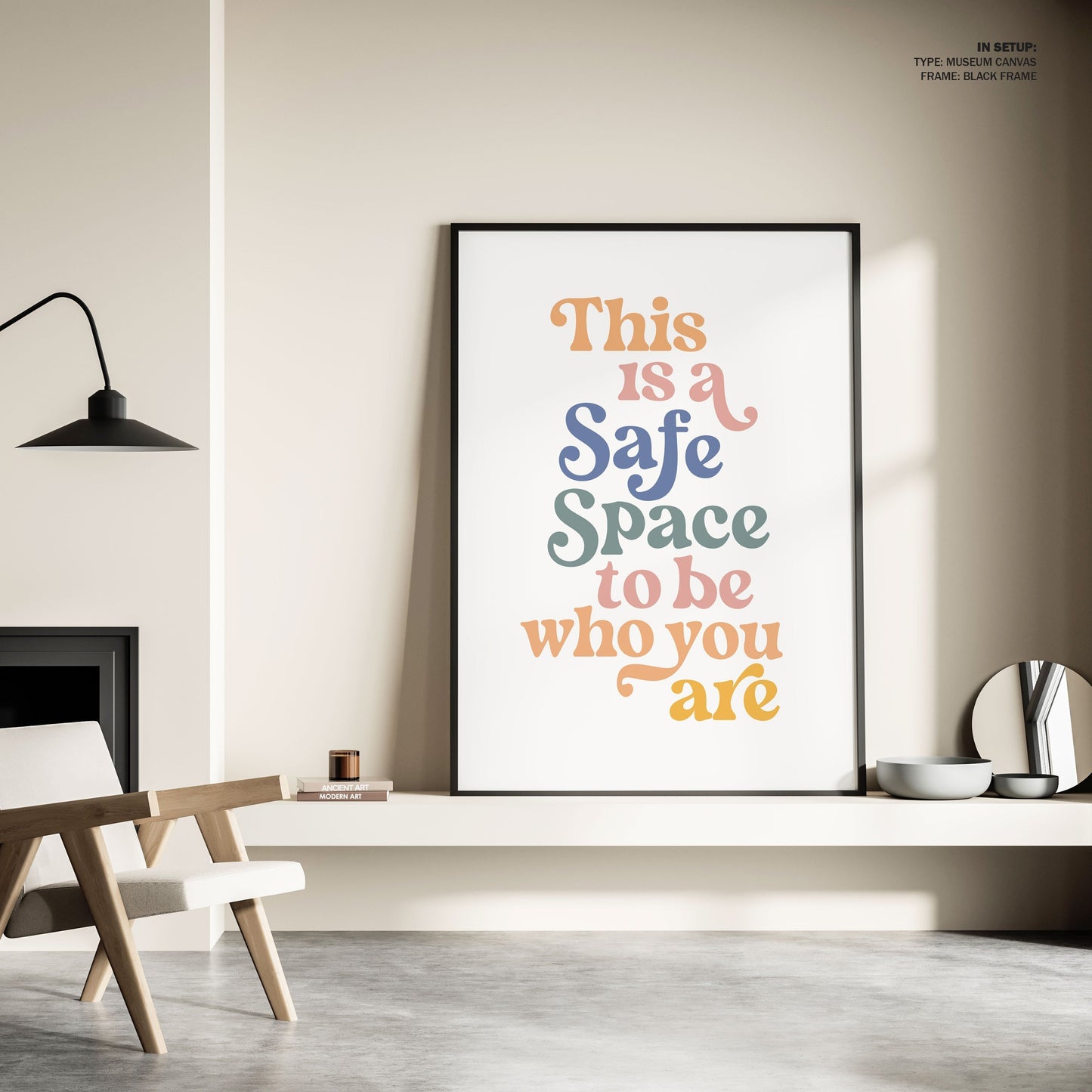 Safe Space, Motivational Poster