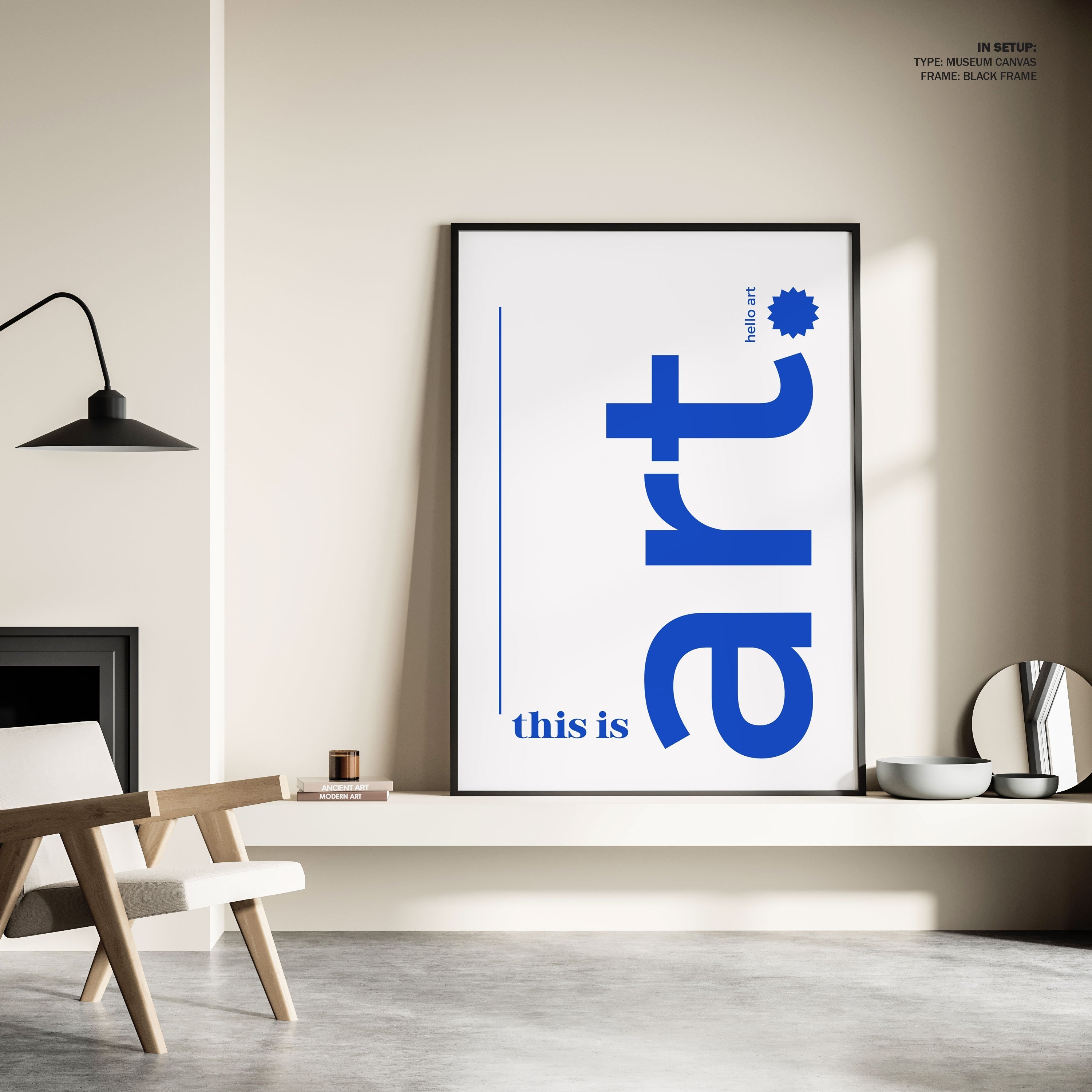 This is Art (hello art), Motivational Poster