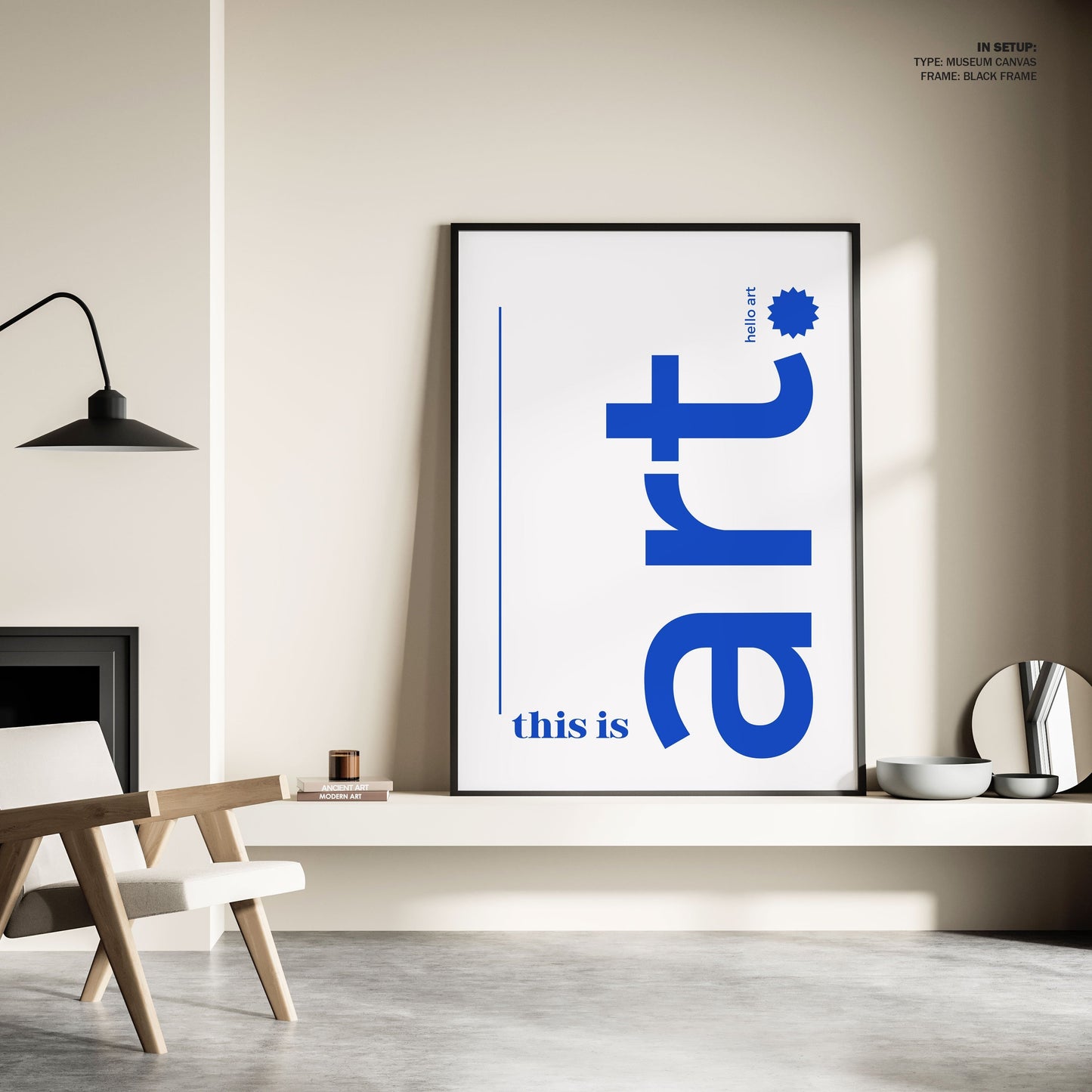 This is Art (hello art), Motivational Poster