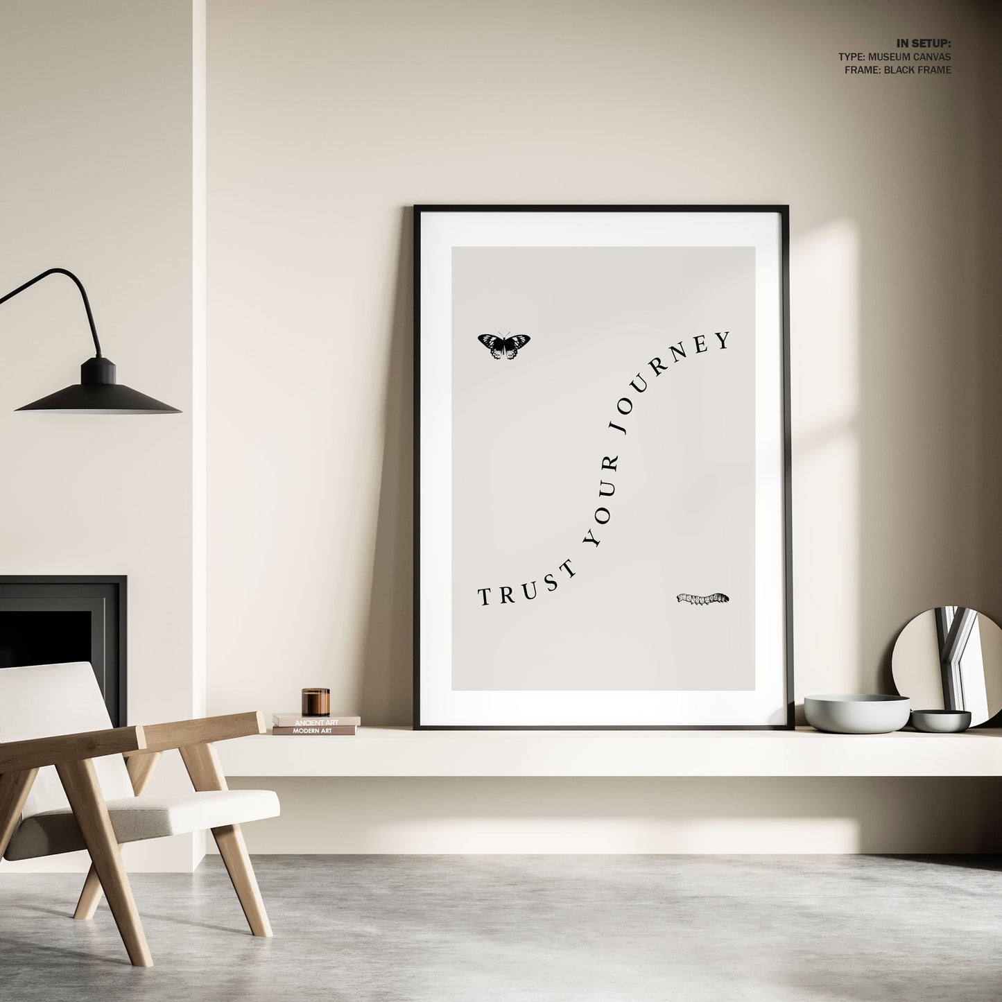 Trust Your Journey, Motivational Poster