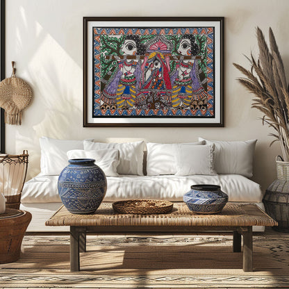 Dolly ka Harr, Madhubani Art, Madhubani Painting