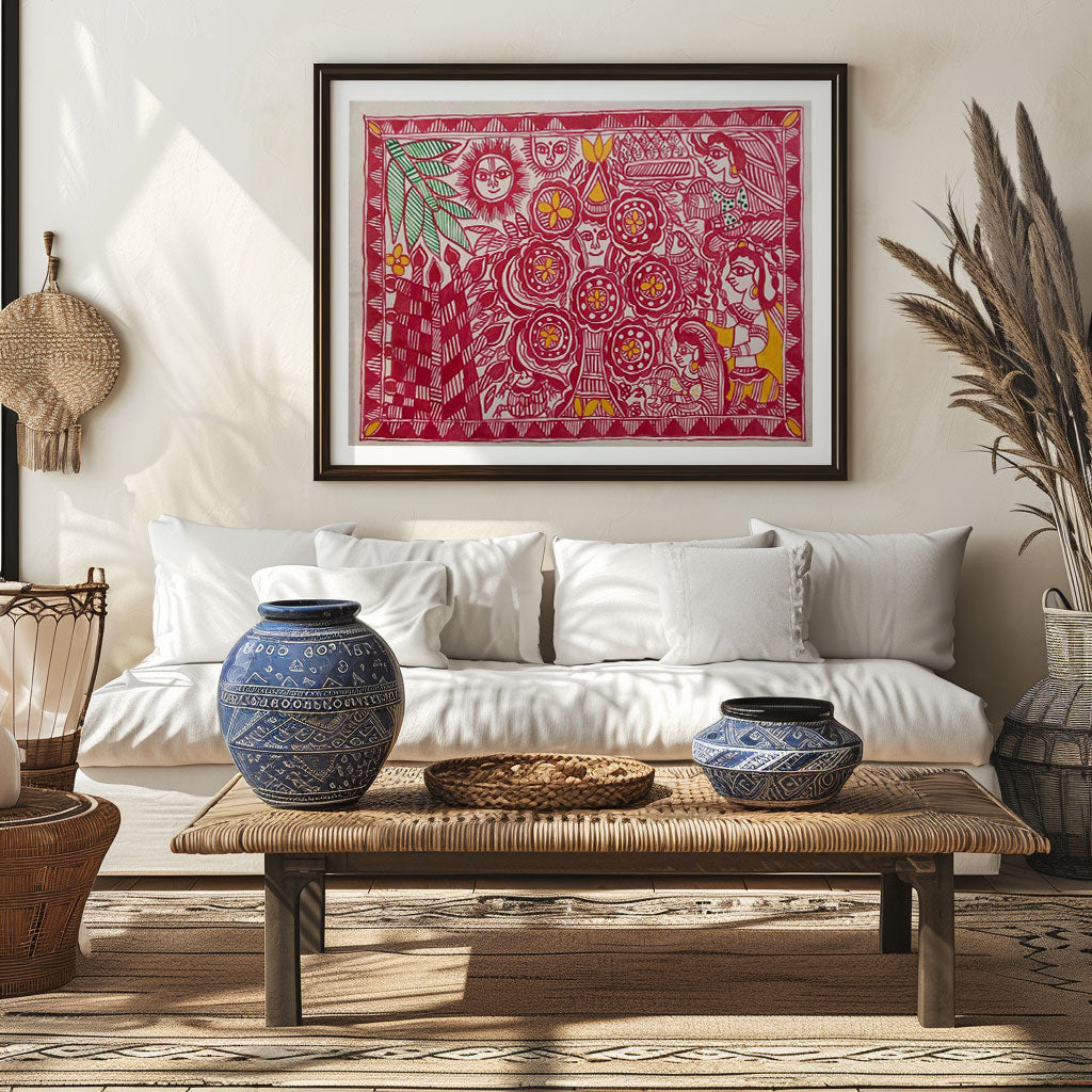 Kovar Art , Madhubani Art, Madhubani Painting