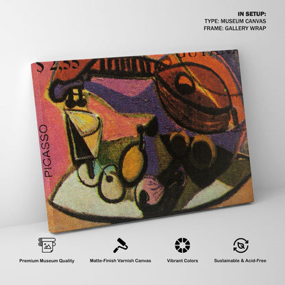 Still Life with Guitar, Picasso Painting