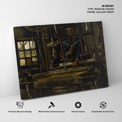 A Weavers Cottage, Van Gogh Painting