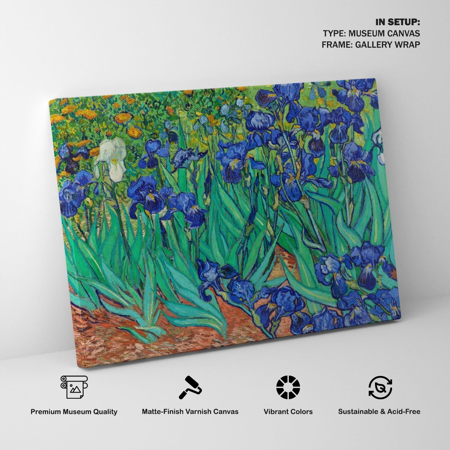 Irises, Van Gogh Painting