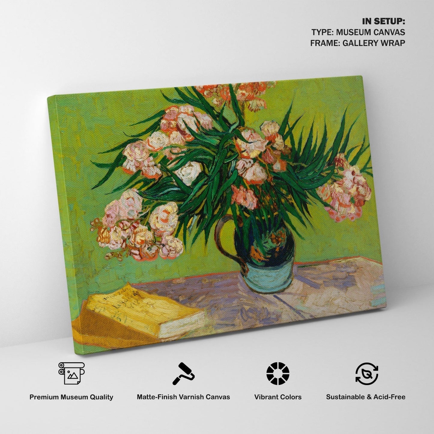 Oleanders, Van Gogh Painting