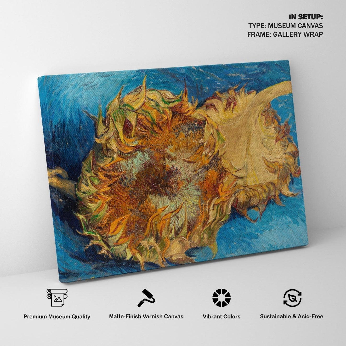 Sunflowers 3, Van Gogh Painting