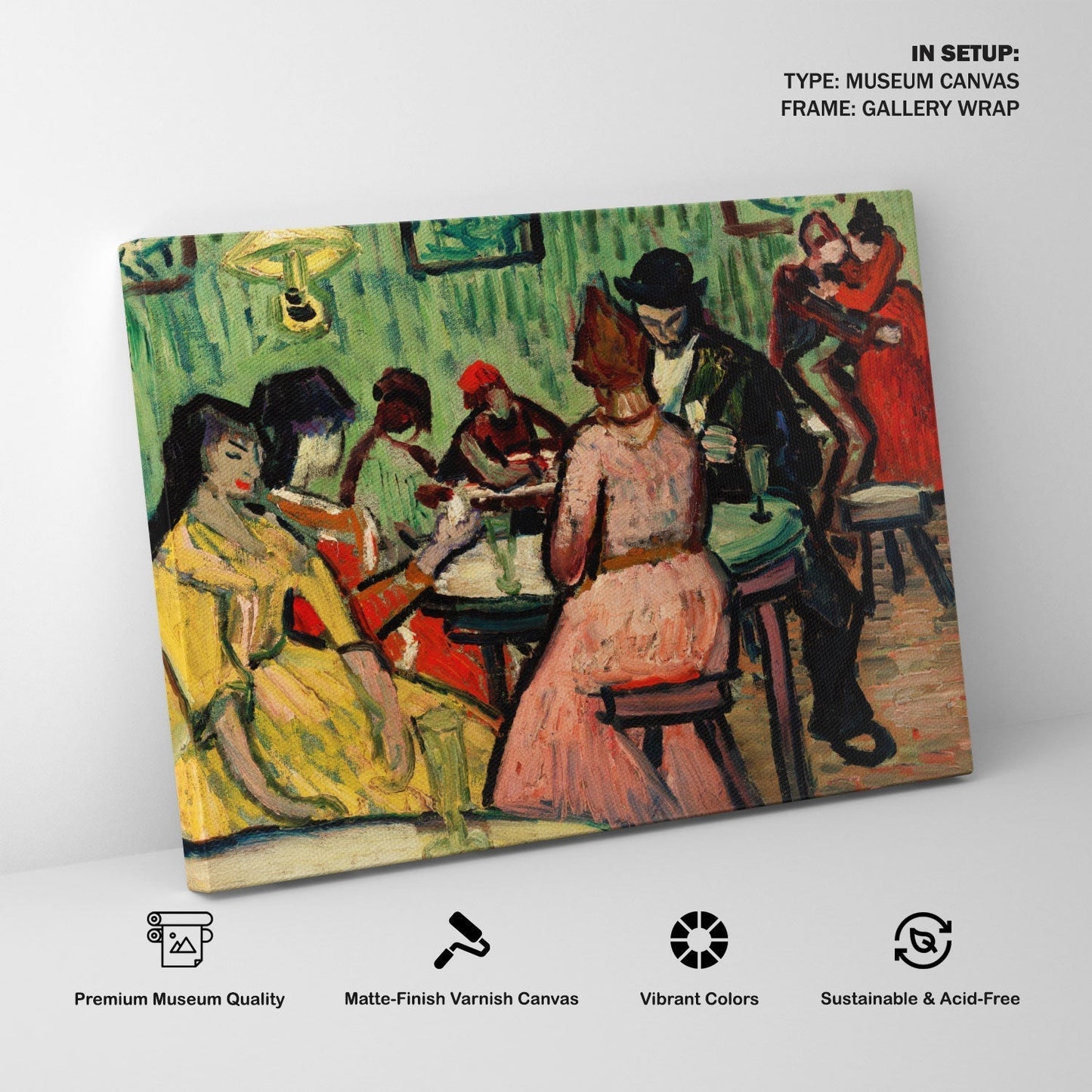 The Brothel, Van Gogh Painting