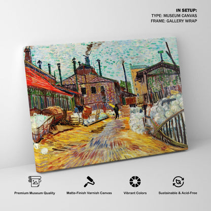 The Factory, Van Gogh Painting