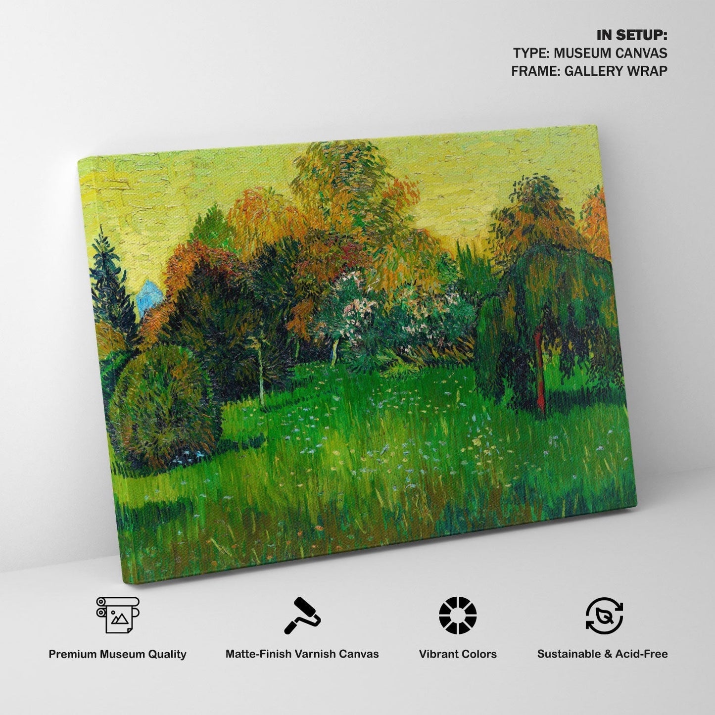 The Poets Garden, Van Gogh Painting