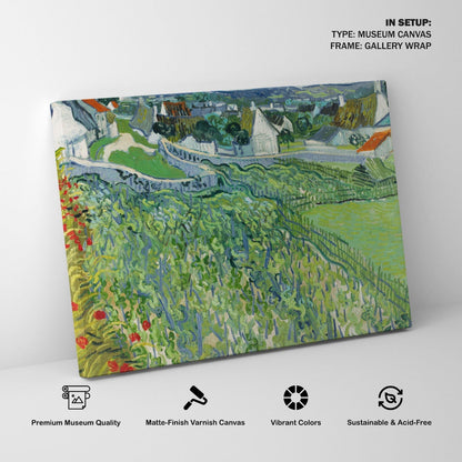 Vineyards, Van Gogh Painting