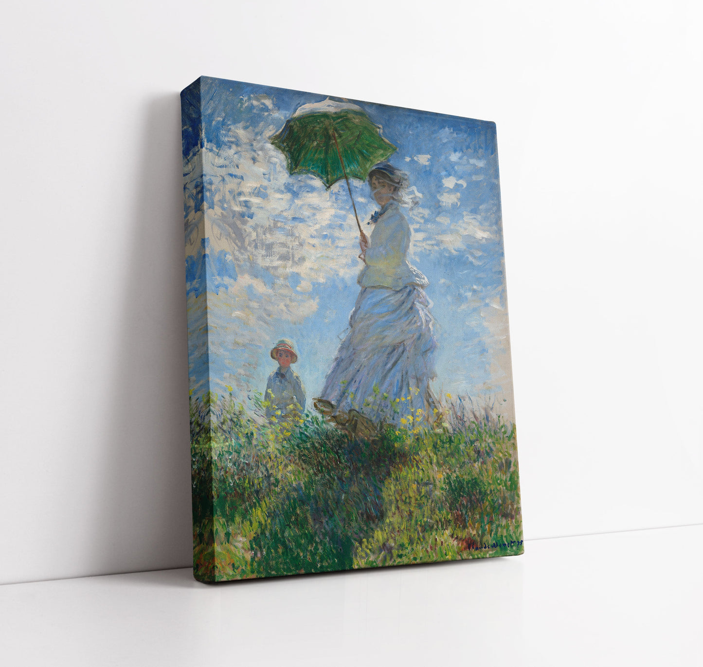 Claude Monet's Madame Monet and Her Son // Wall Art Print