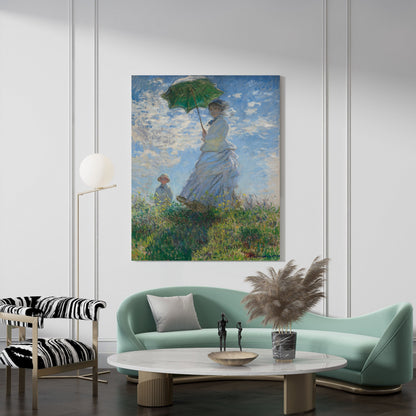 Claude Monet's Madame Monet and Her Son // Wall Art Print