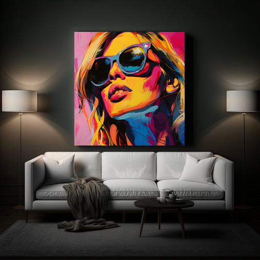 Bold Pop Art Sunglasses