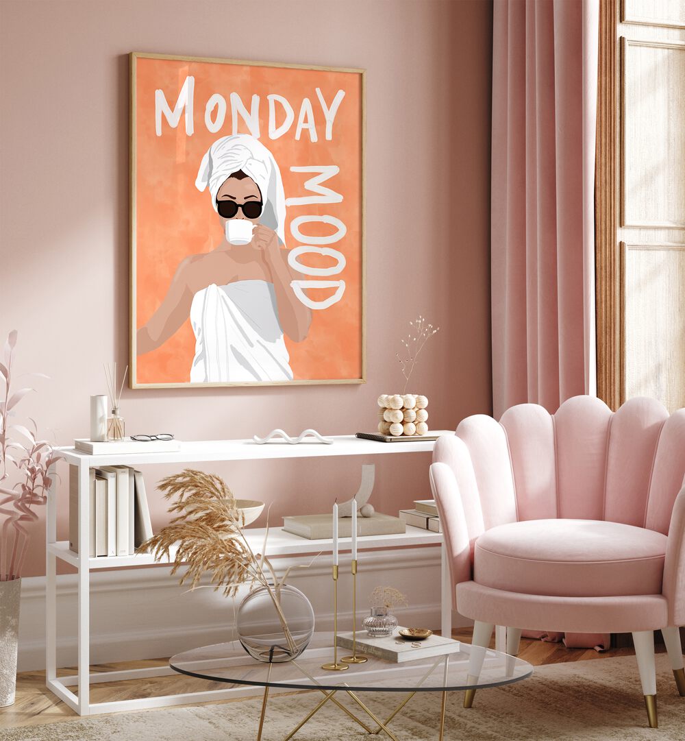 MONDAY MOOD , PORTRAITS & FIGURATIVE ILLUSTRATIONS