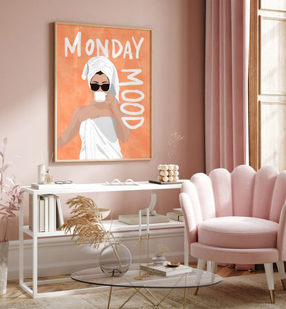 MONDAY MOOD , PORTRAITS & FIGURATIVE ILLUSTRATIONS