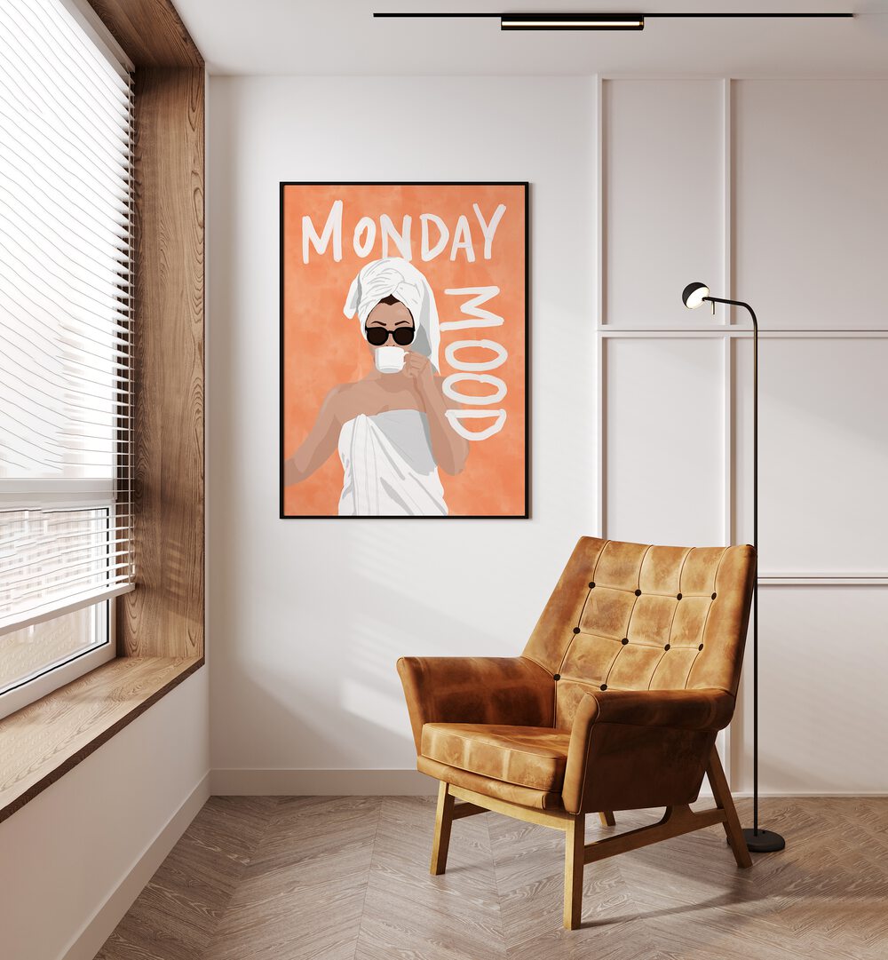 MONDAY MOOD , PORTRAITS & FIGURATIVE ILLUSTRATIONS