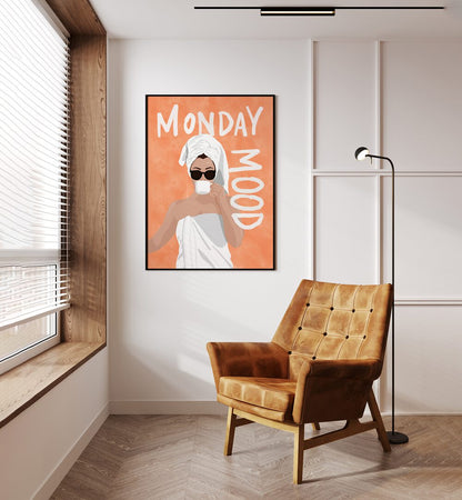 MONDAY MOOD , PORTRAITS & FIGURATIVE ILLUSTRATIONS