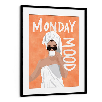 Vibrant MONDAY MOOD, PORTRAITS artwork transforms your space, adding creativity and energy to your decor.