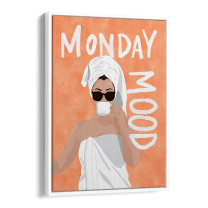 Vibrant artwork capturing the MONDAY MOOD, PORTRAITS & FIGURATIVE ILLUSTRATIONS, perfect for uplifting your space.