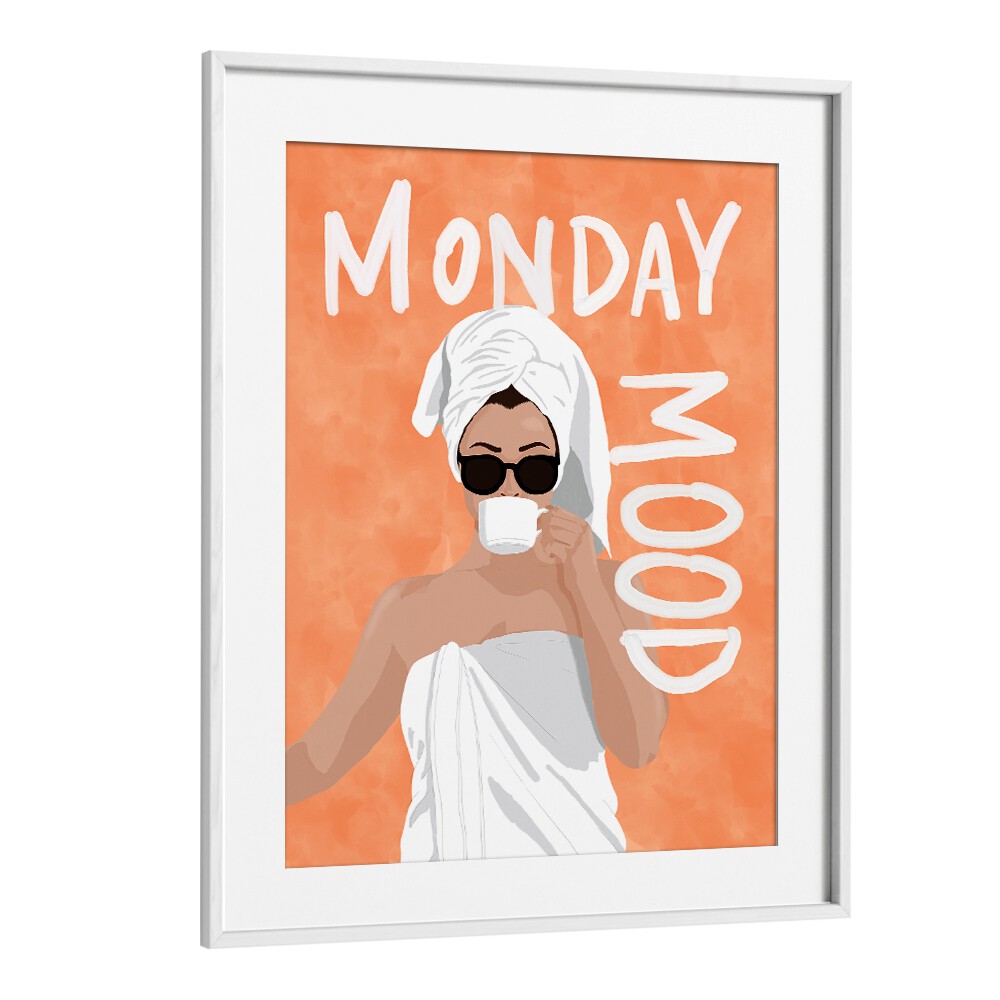 Vibrant MONDAY MOOD, PORTRAITS & FIGURATIVE ILLUSTRATIONS artwork, perfect for elevating your space with creativity.