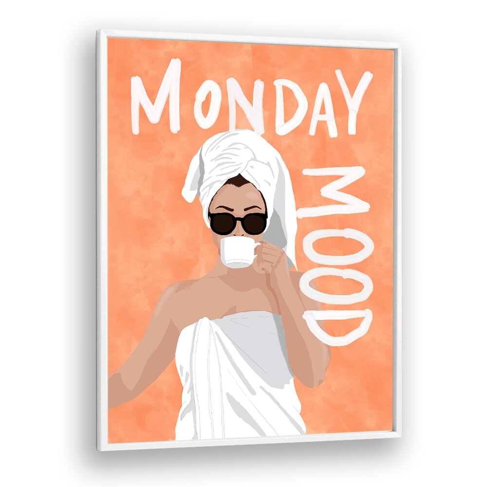 Vibrant MONDAY MOOD, PORTRAITS & FIGURATIVE ILLUSTRATIONS artwork, perfect for adding creativity to your space.