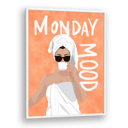Vibrant MONDAY MOOD, PORTRAITS & FIGURATIVE ILLUSTRATIONS artwork, perfect for adding creativity to your space.