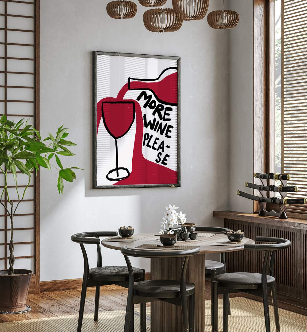 MORE WINE PLEASE , BAR & CAFE ART