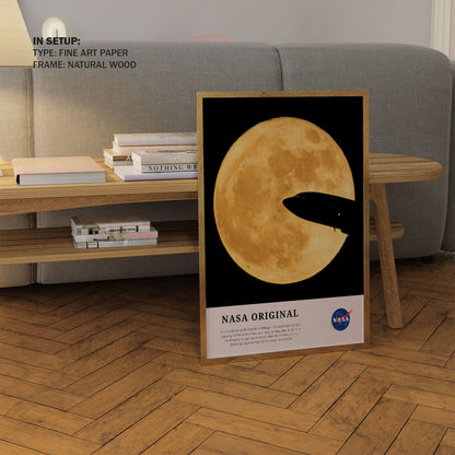 Aircraft and Moon, NASA Art Posters