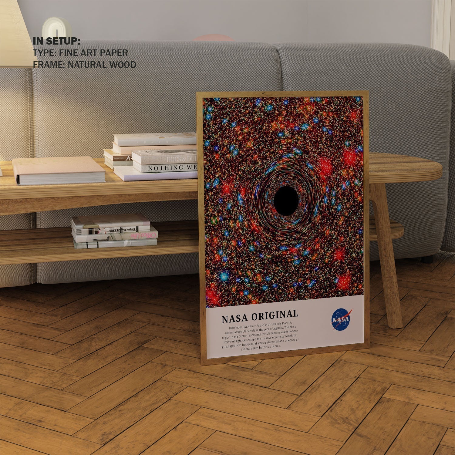 Behemoth Black Hole, NASA Art Posters