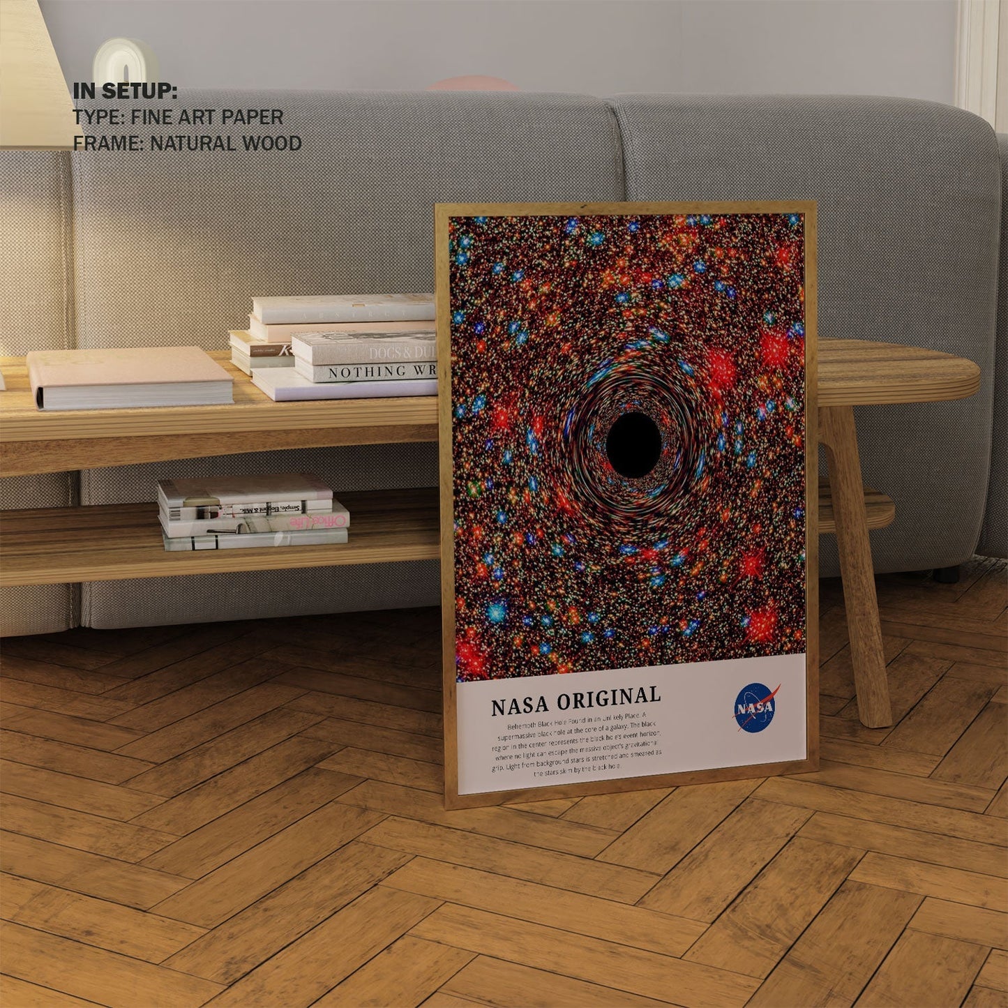 Behemoth Black Hole, NASA Art Posters