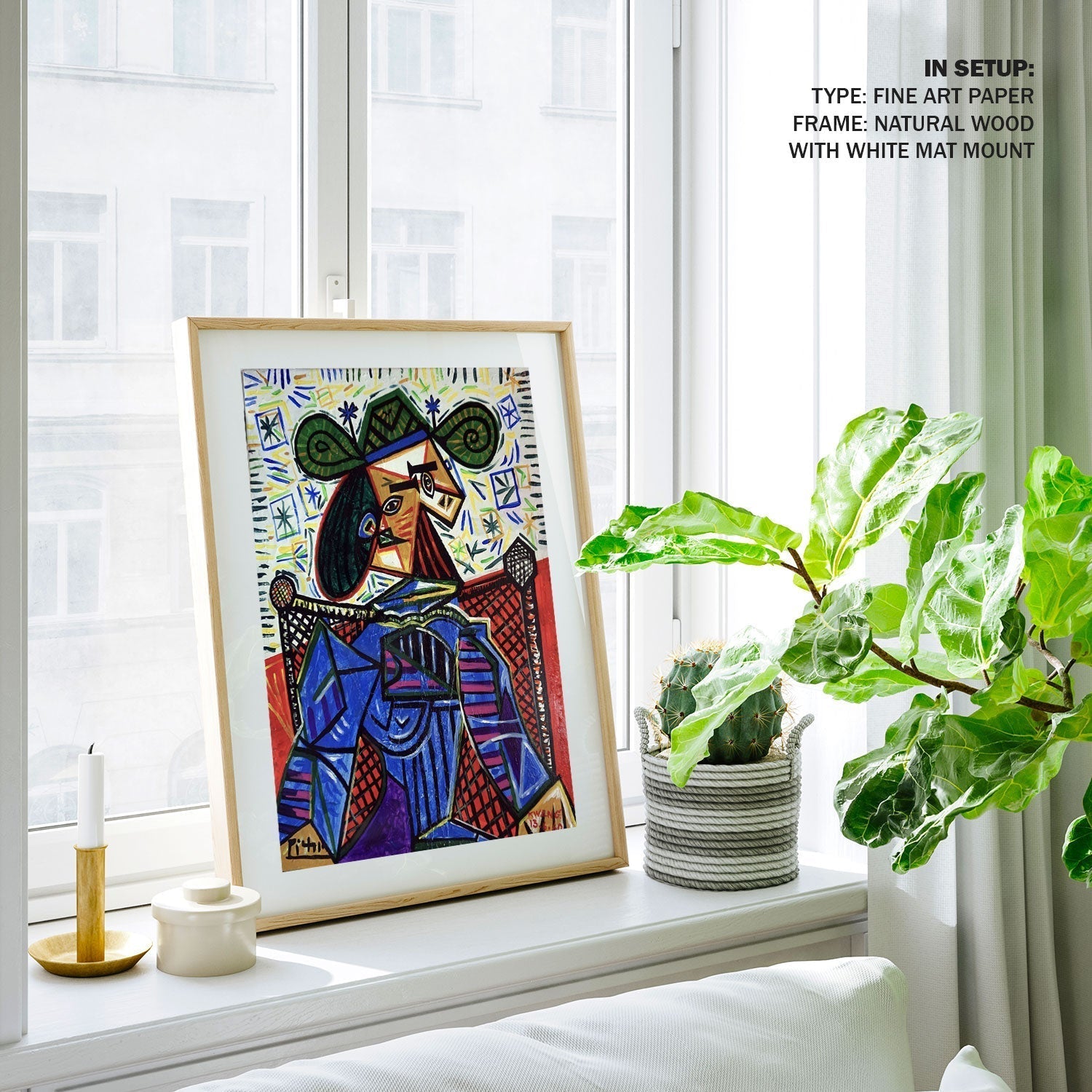 Dora Maar in an Armchair, Pablo Picasso Painting