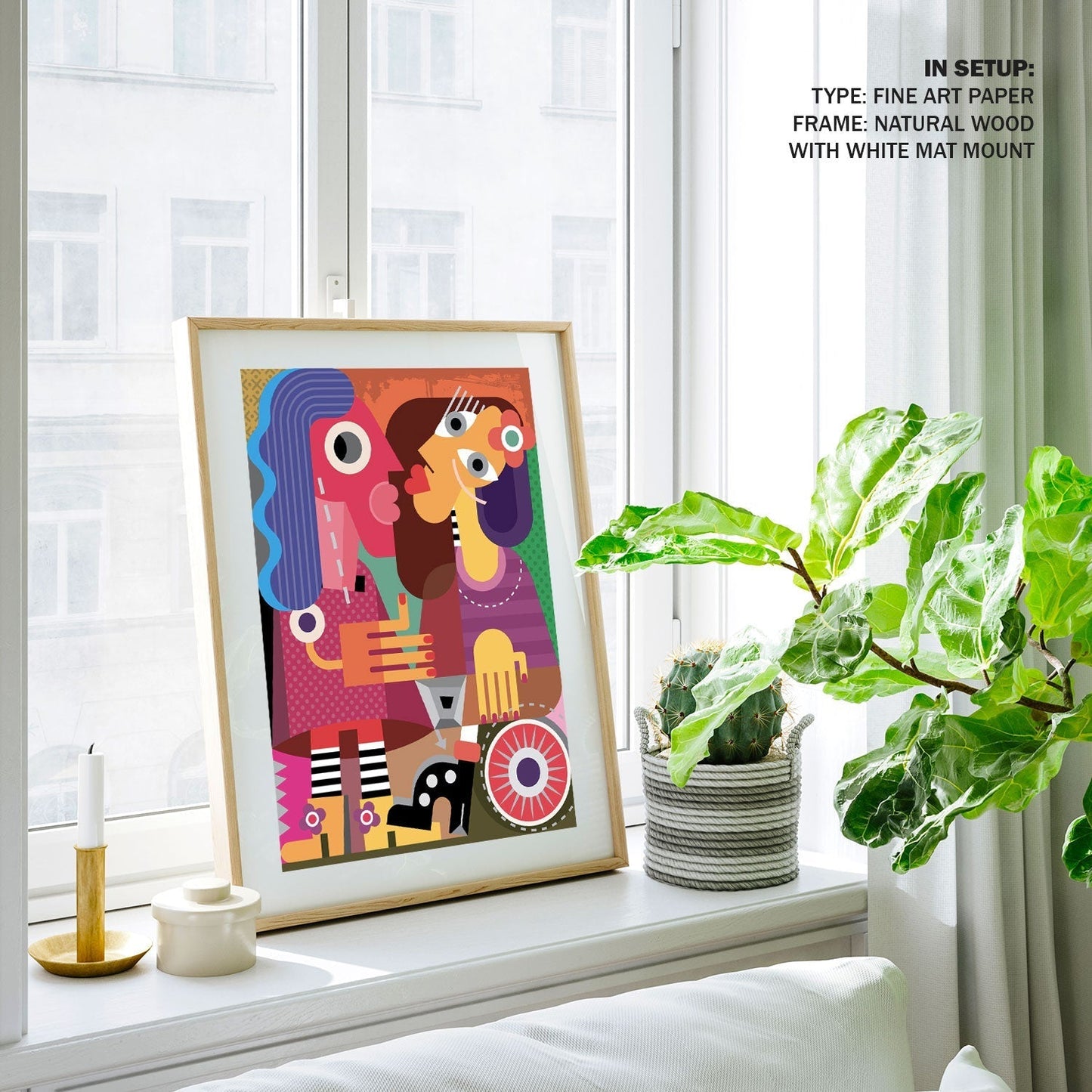 Femme Rouge levres, Pablo Picasso Painting