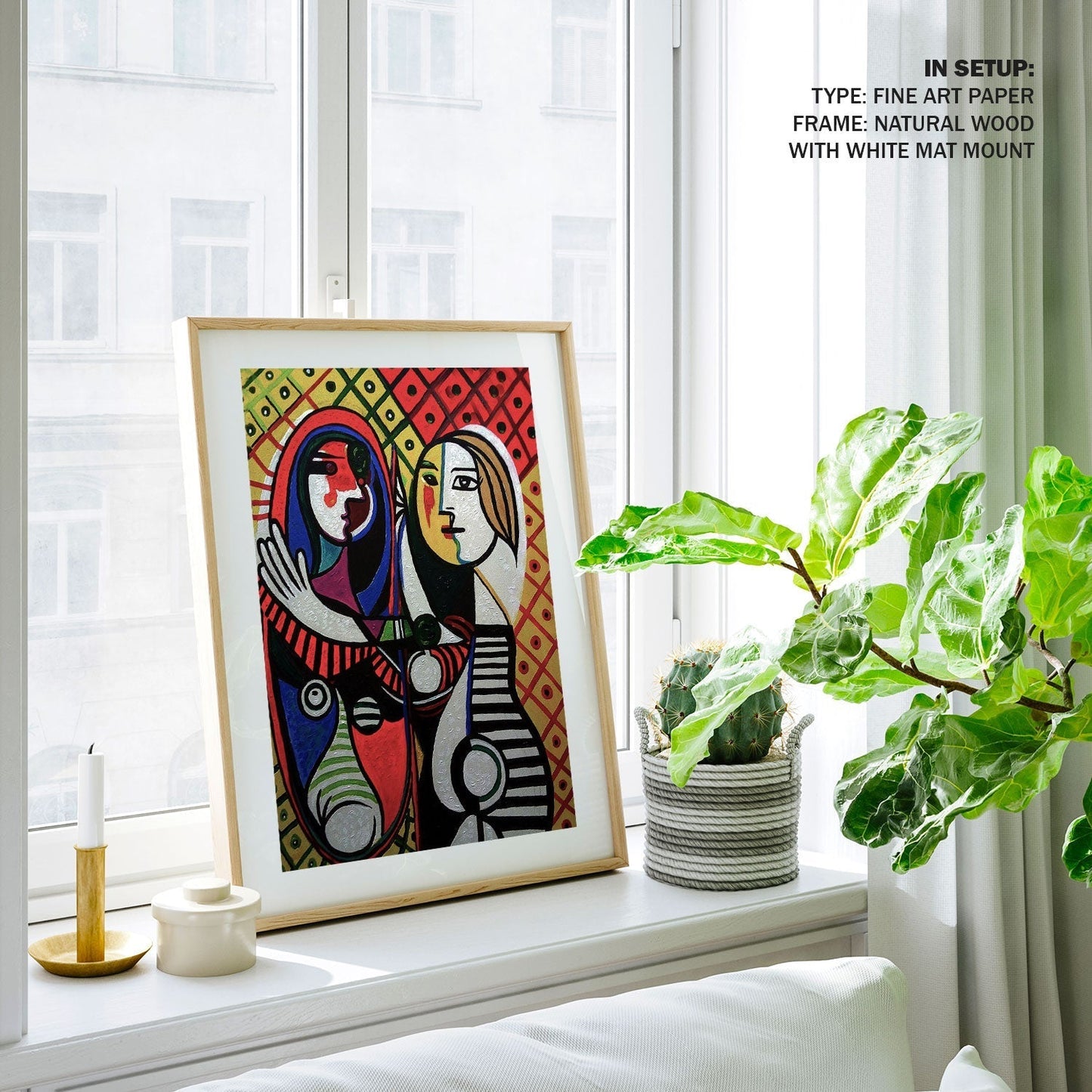 Femme et Homme, Pablo Picasso Painting