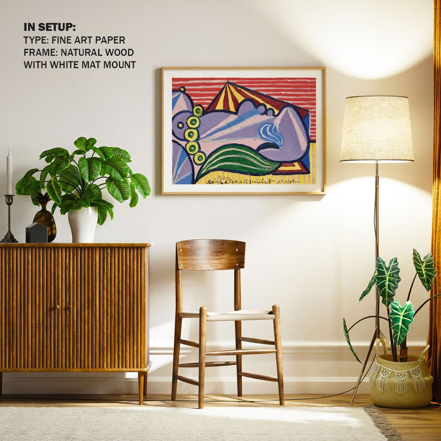 TETE DE FEMME ENDORMIE, Picasso Painting