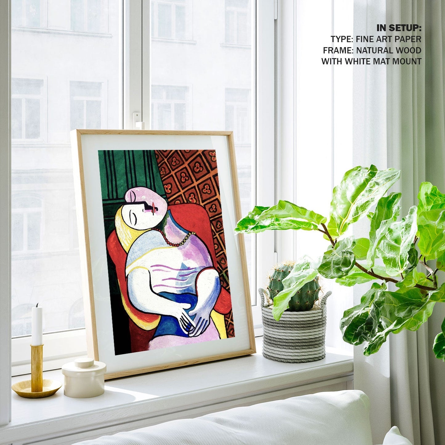 The Dream, Pablo Picasso Painting