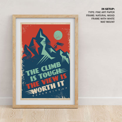 The Climb, Motivational Posters
