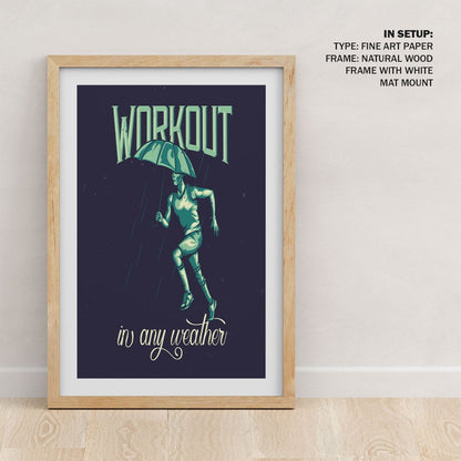 Workout, Motivational Posters