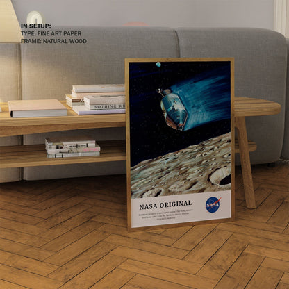 Small Lunar Subsatellite, NASA Art Posters