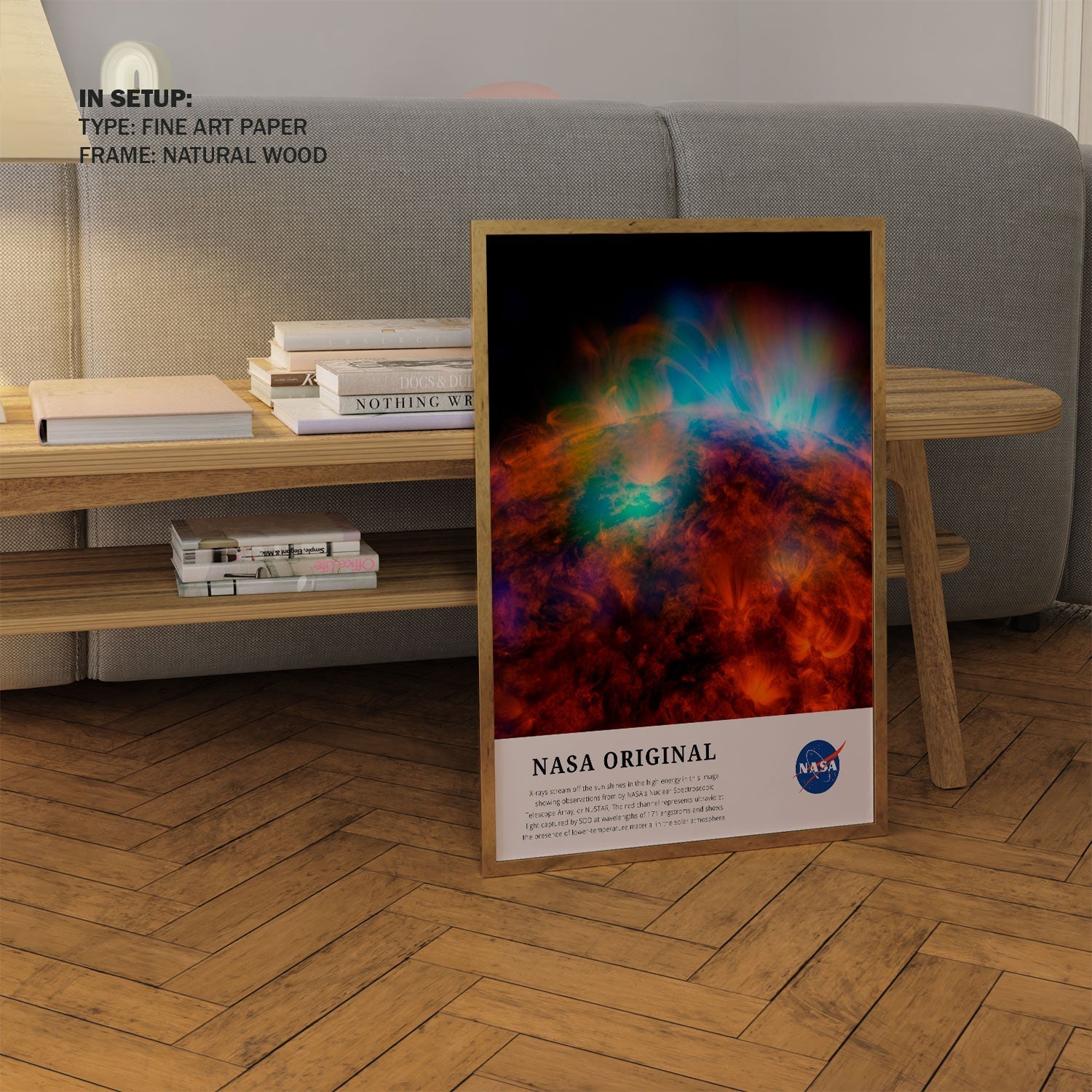 Sun Rays Zoomed, NASA Art Posters