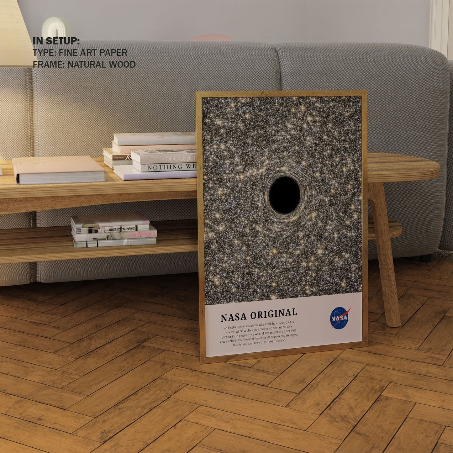 Supermassive Black Hole, NASA Art Posters