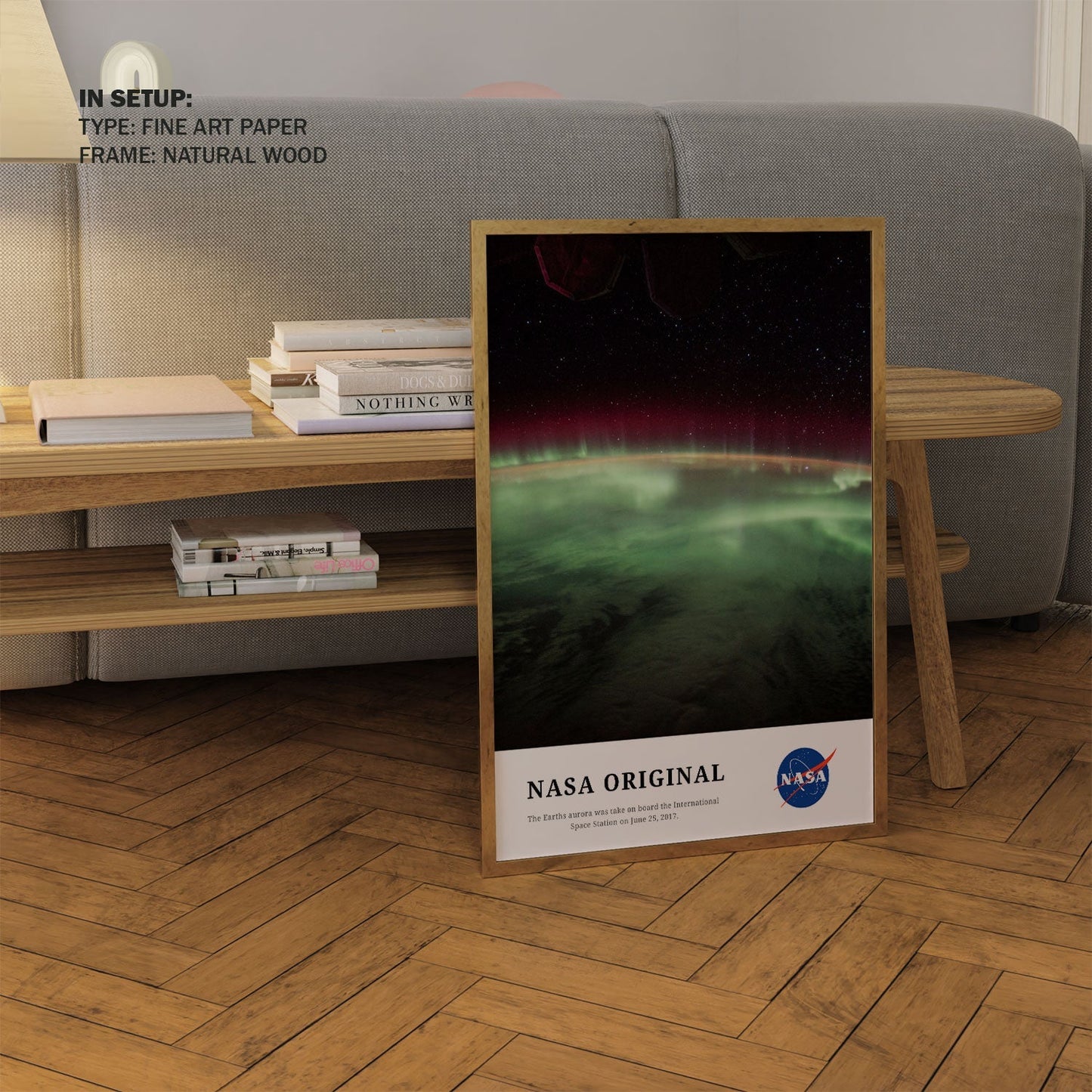 The Earths aurora, NASA Art Posters