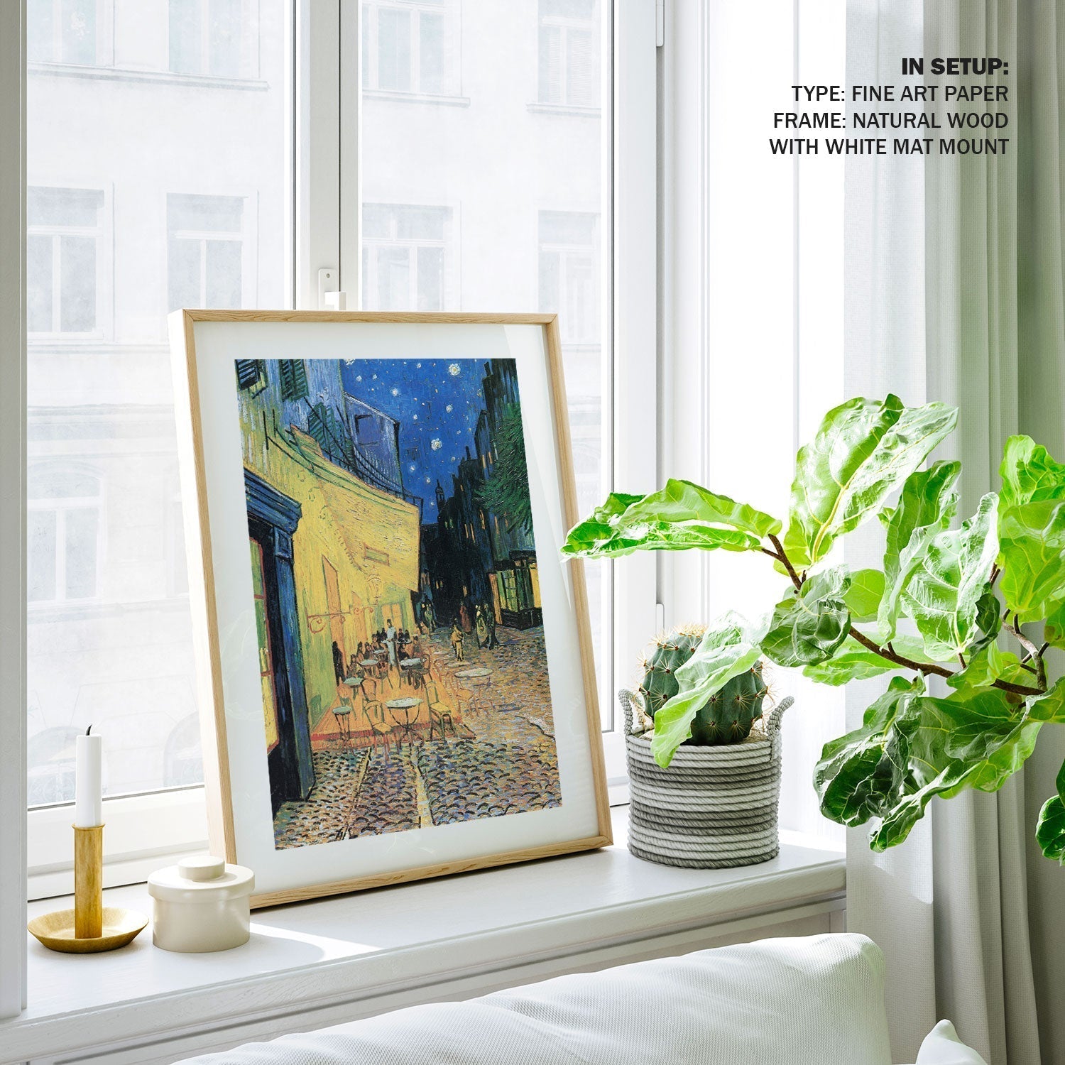 Cafe Terrace, Vincent Van Gogh Painting