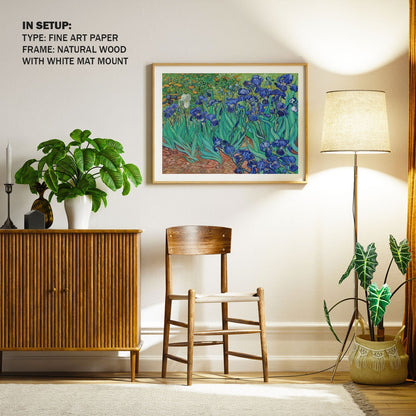 Irises, Van Gogh Painting