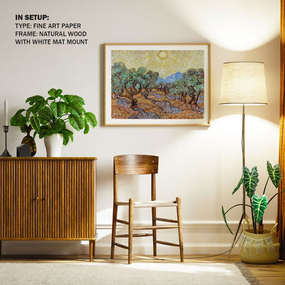 Olive Trees, Van Gogh Painting