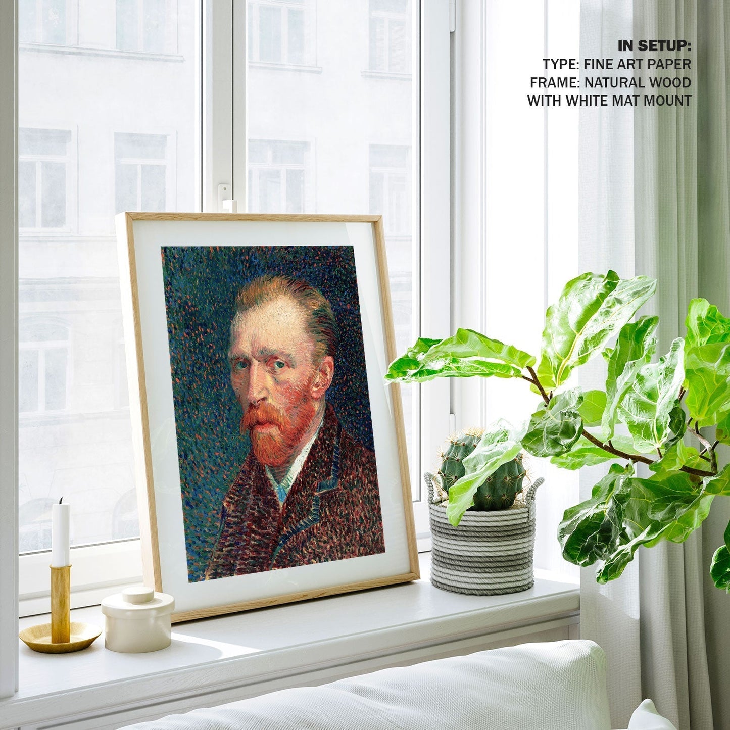 Self Portrait 2, Vincent Van Gogh Painting