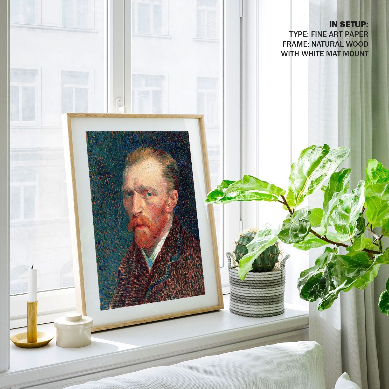 Self Portrait 2, Vincent Van Gogh Painting