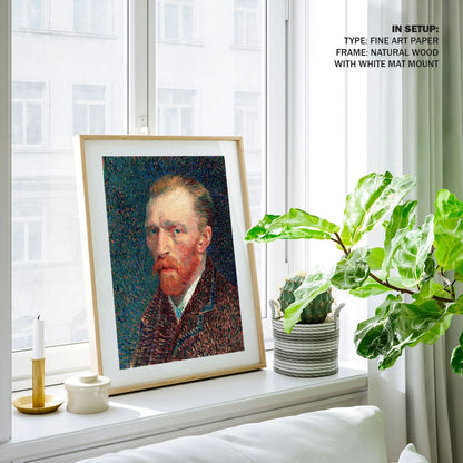 Self Portrait 2, Vincent Van Gogh Painting